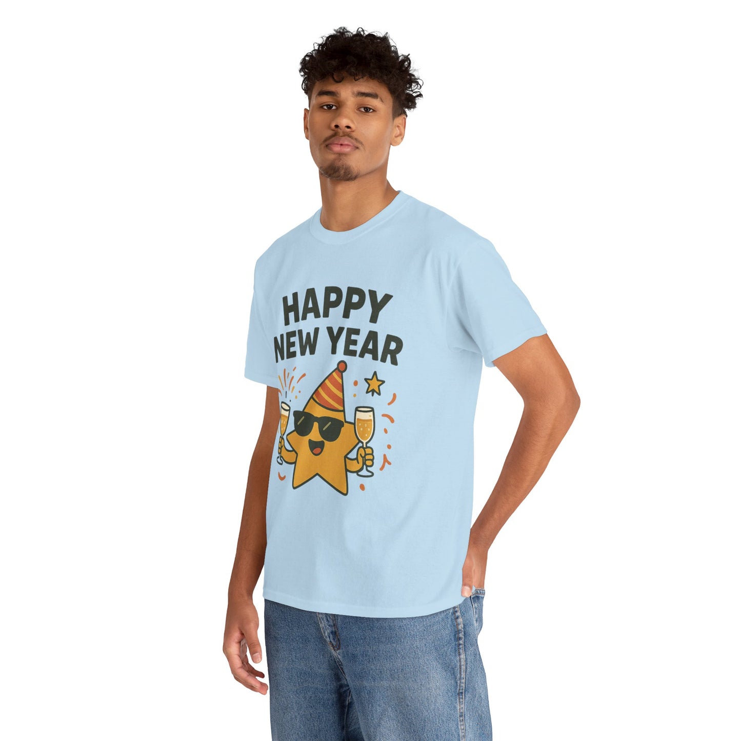 "Happy New Year" Cute Party Celebration Shirt