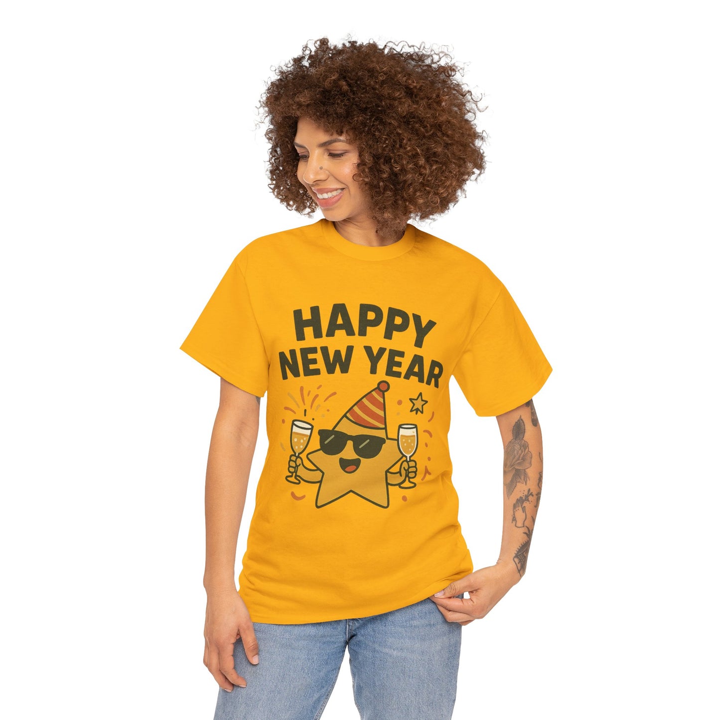 "Happy New Year" Cute Party Celebration Shirt