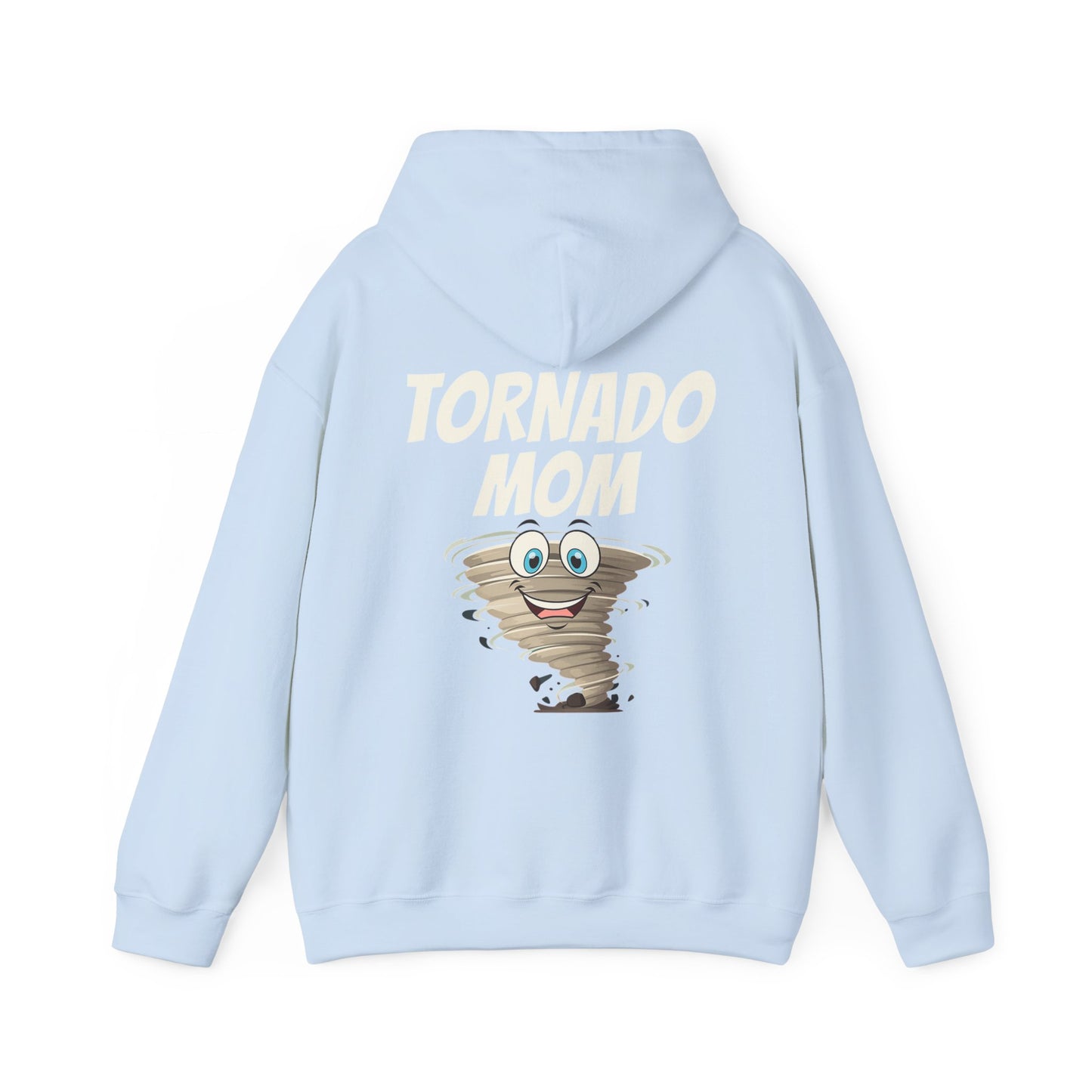 Tornado Mom Hooded Sweatshirt, Cozy Pullover for Weather Lovers, Gift for Moms, Fun Graphic Hoodie, Perfect for Casual Wear, Storm [...]
