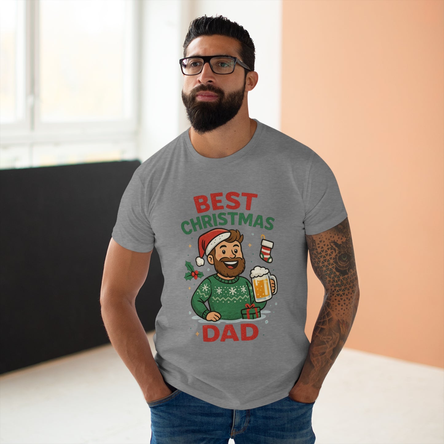 "Best Christmas Dad" T-Shirt