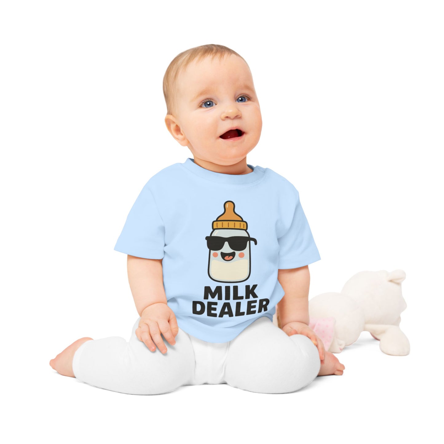 Baby-T-Shirt „Milchhändler“