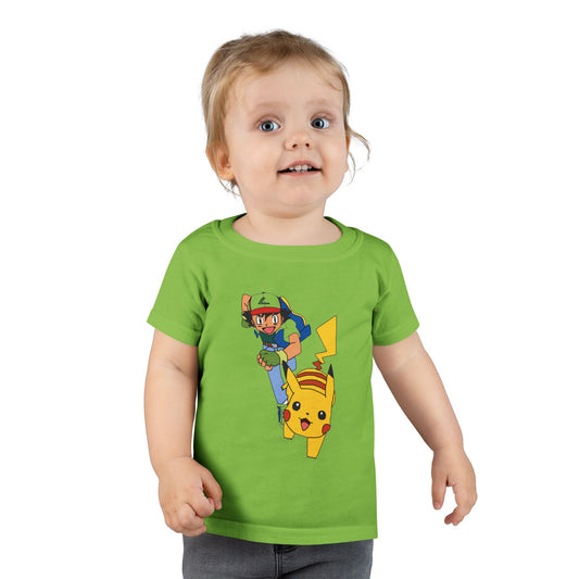 Cute Pokemon Toddler T-Shirt, Kids Graphic Tee, Birthday Gift, Playdate Wear, Fun Casual Outfit