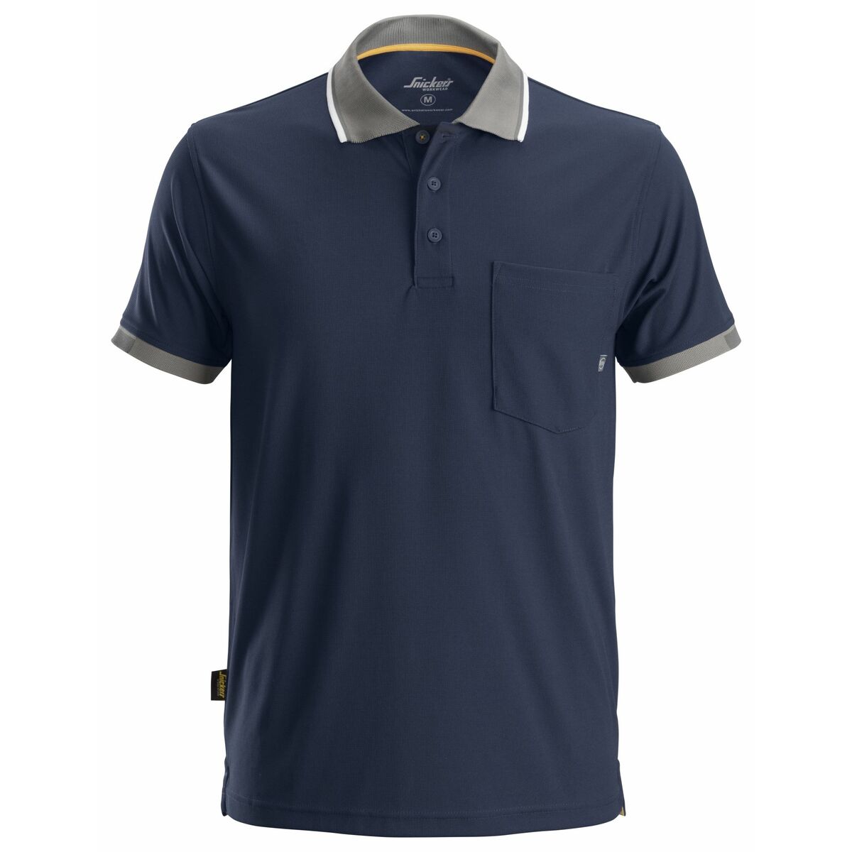 Snickers Workwear Men’s Short Sleeve Polo Shirt Snickers Workwear 2724 Polo Allroundwork Technology 37.5® Navy Blue