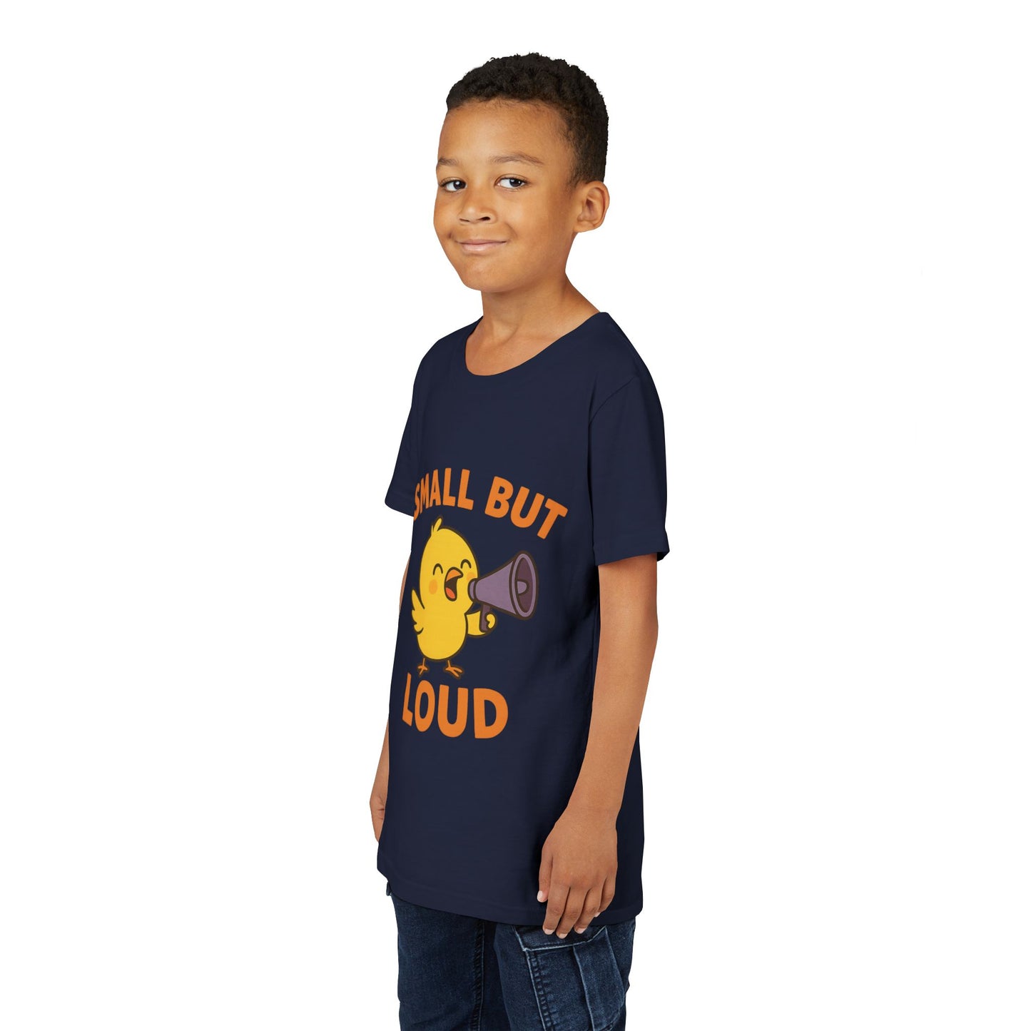 T-shirt graphique « Petit mais bruyant »