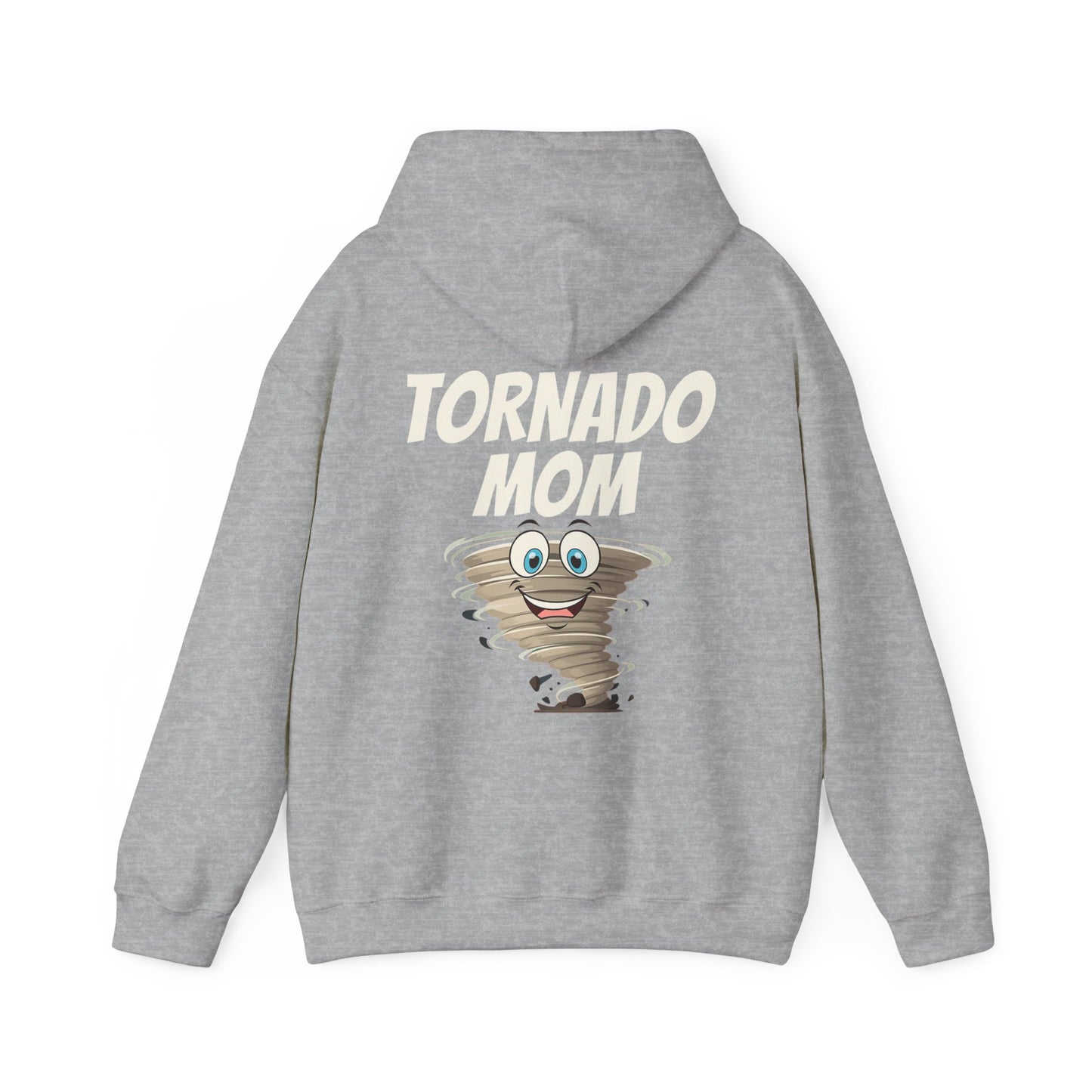 Tornado Mom Hooded Sweatshirt, Cozy Pullover for Weather Lovers, Gift for Moms, Fun Graphic Hoodie, Perfect for Casual Wear, Storm [...]