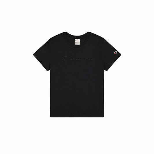 Champion Women’s Short Sleeve T-Shirt Champion Champion Crewneck Black
