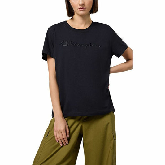Champion Women’s Short Sleeve T-Shirt Champion Champion Crewneck Black