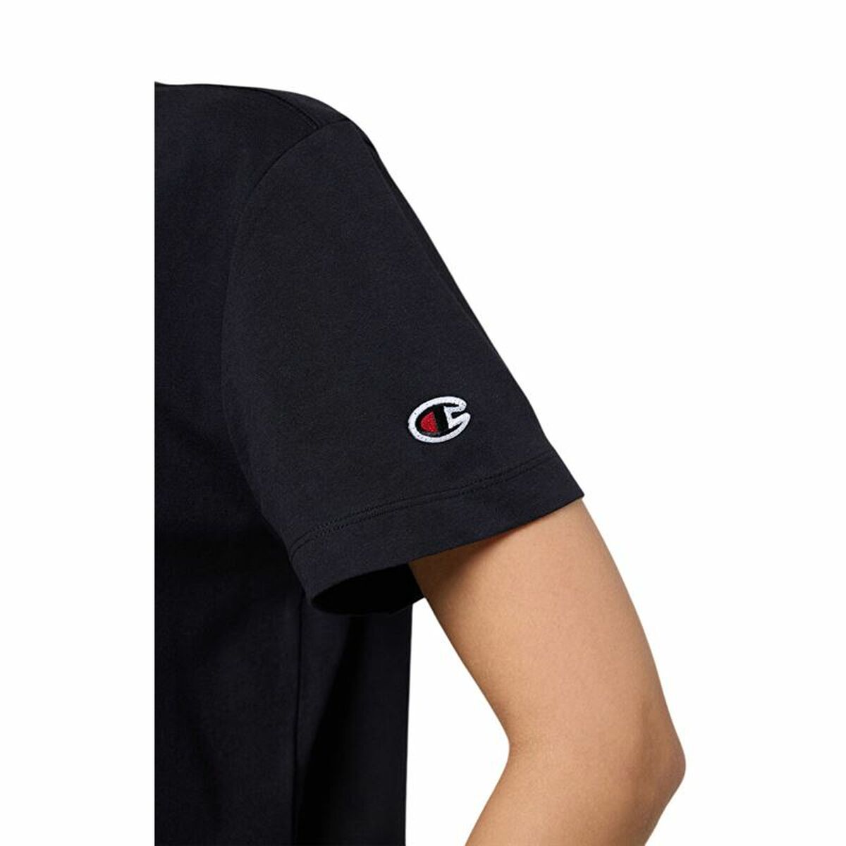 Champion Women’s Short Sleeve T-Shirt Champion Champion Crewneck Black