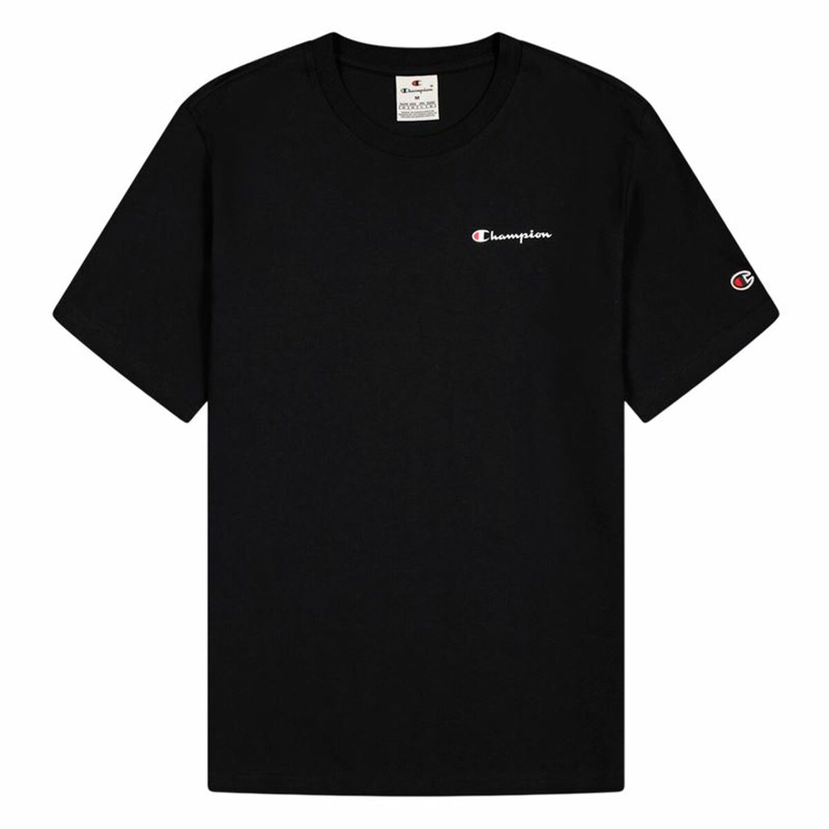Champion Men’s Short Sleeve T-Shirt Champion Champion Crewneck Black