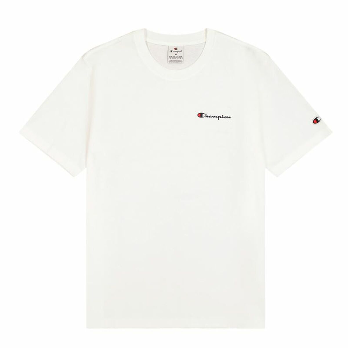 Champion Men’s Short Sleeve T-Shirt Champion Crewneck White