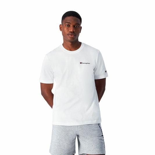 Champion Men’s Short Sleeve T-Shirt Champion Crewneck White