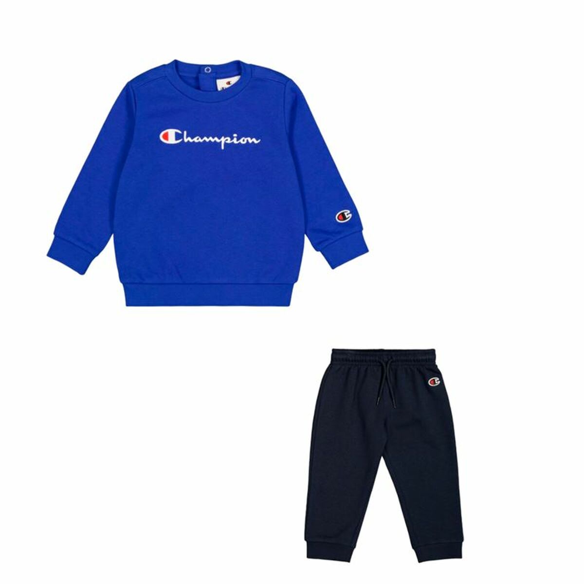 Champion Sports Outfit For Baby Champion Crewneck Suit  Blue