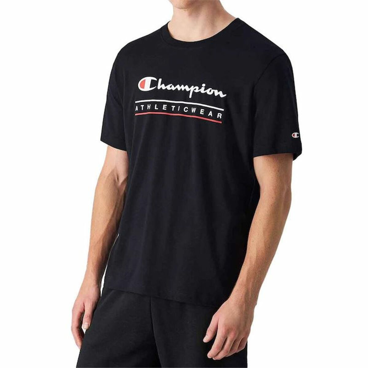 Champion Men’s Short Sleeve T-Shirt Champion Black