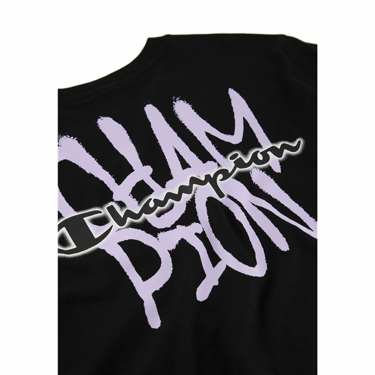 Champion Men’s Short Sleeve T-Shirt Champion Champion Ss Black