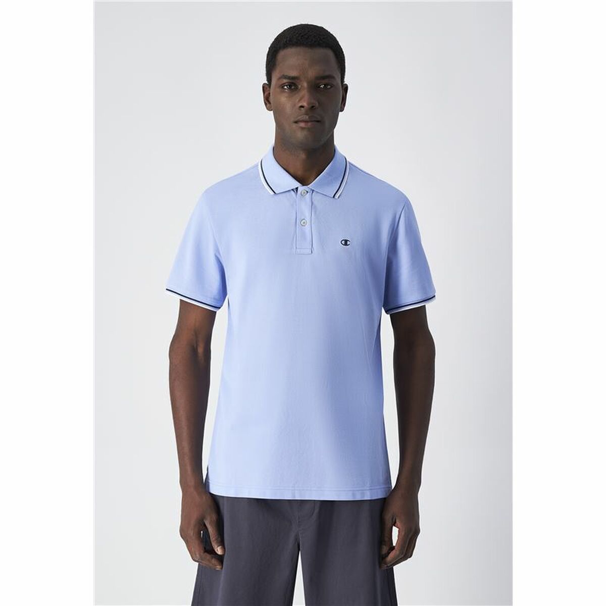 Champion Men’s Short Sleeve Polo Shirt Champion Violet