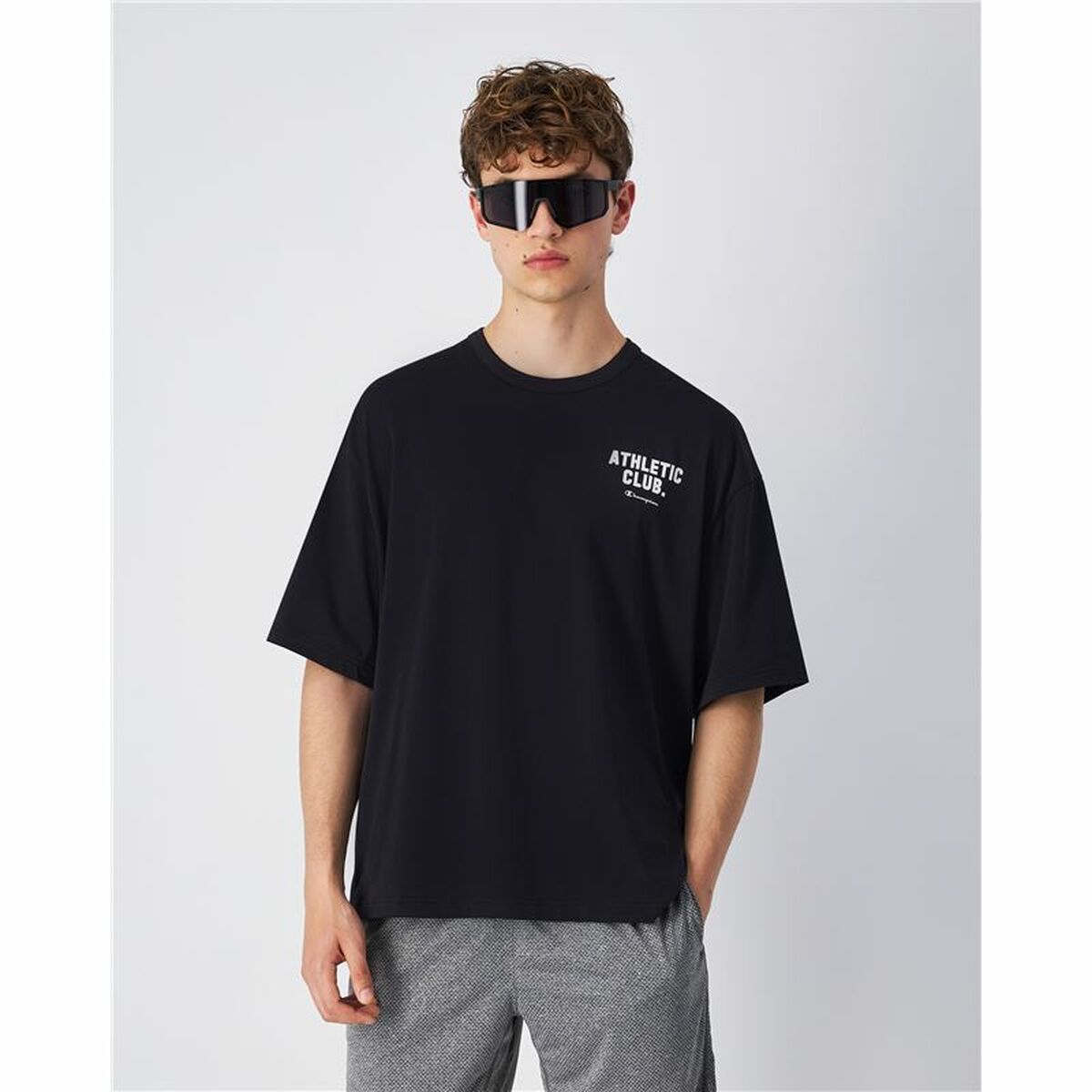 Champion Men’s Short Sleeve T-Shirt Champion Ss Black