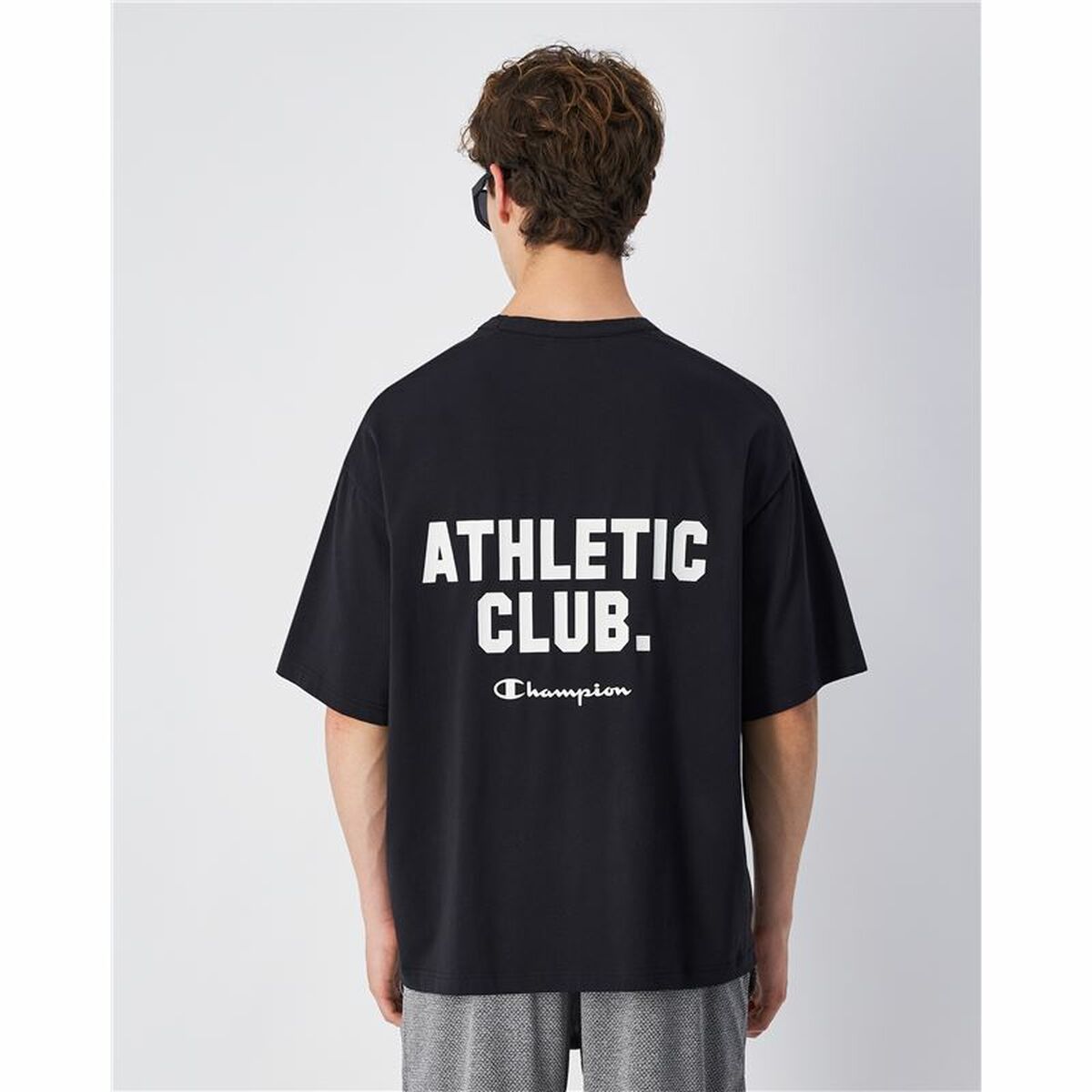 Champion Men’s Short Sleeve T-Shirt Champion Ss Black