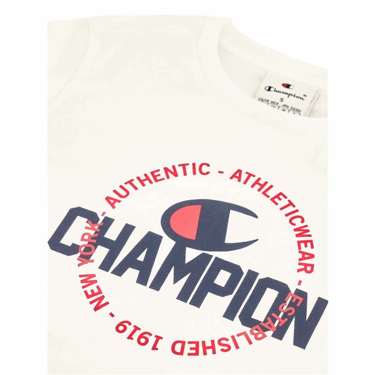 Champion Children's Sports Outfit Champion White Navy Blue