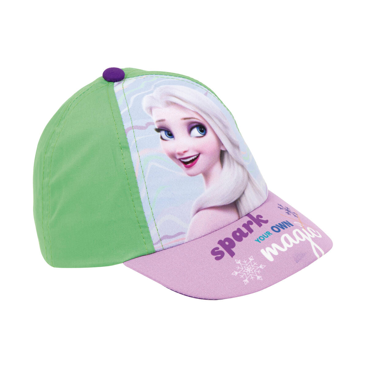 Frozen Child Cap Frozen Memories Lilac Green (44-46 Cm)