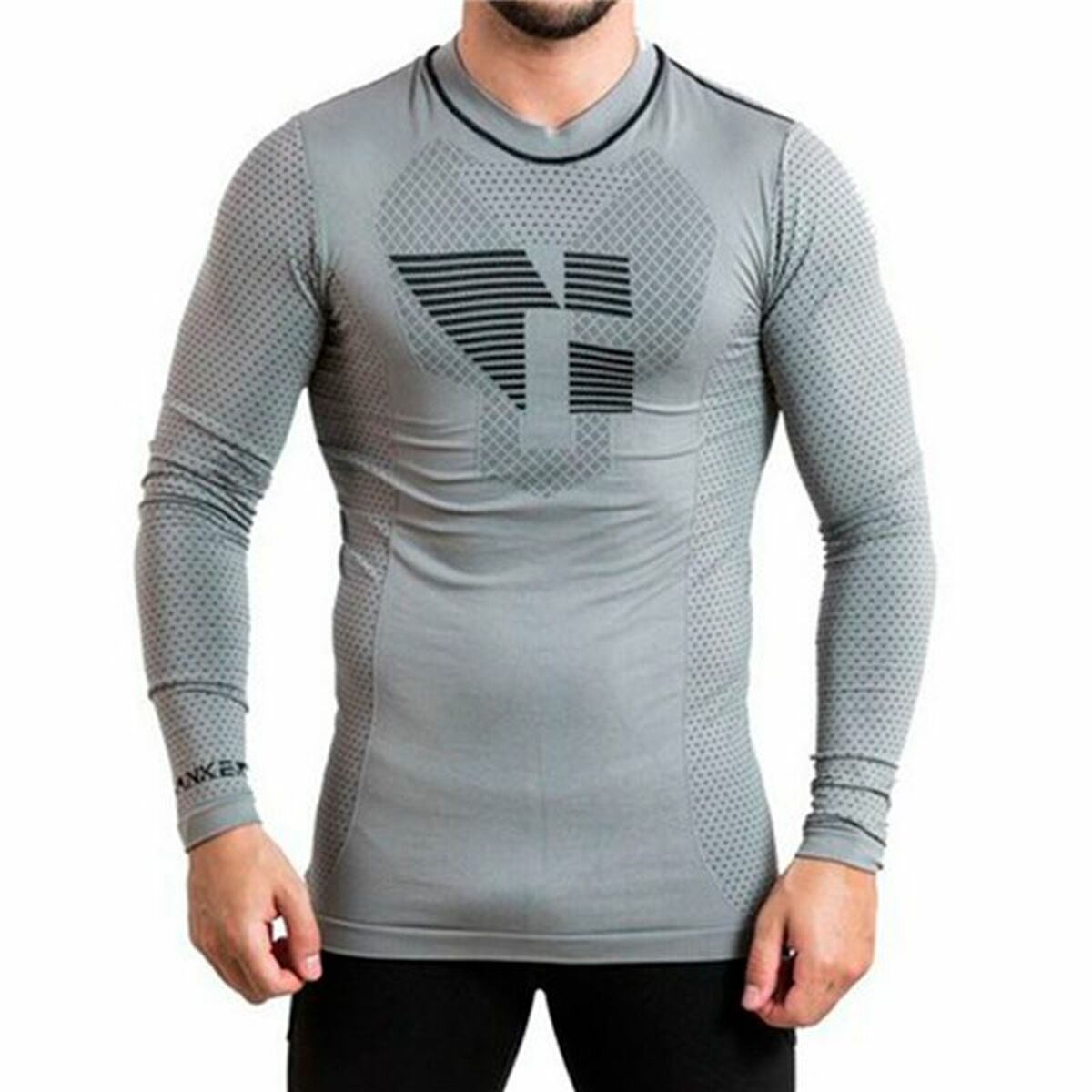 Hanker Men’s Thermal T-Shirt Hanker Dadpa Grey