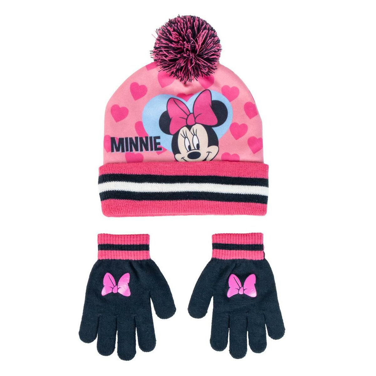 Minnie Mouse Hat & Gloves Minnie Mouse