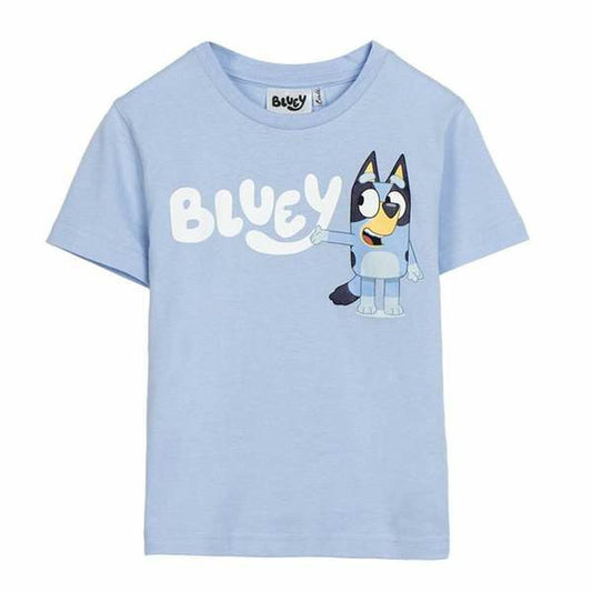 Bluey Child's Short Sleeve T-Shirt Bluey Light Blue