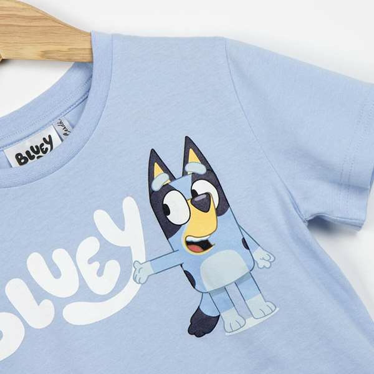 Bluey Child's Short Sleeve T-Shirt Bluey Light Blue