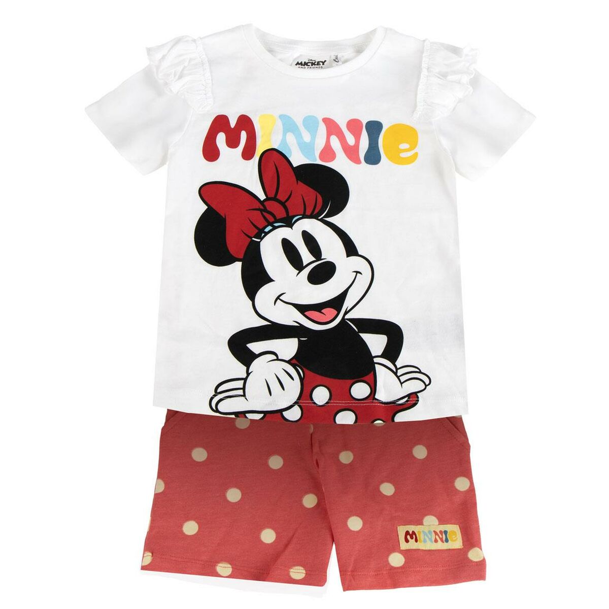 Minnie Mouse Set Of Clothes Minnie Mouse Coral