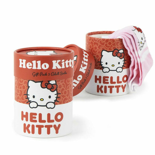 Hello Kitty Sock Pack Hello Kitty Multicolour 3 Pairs
