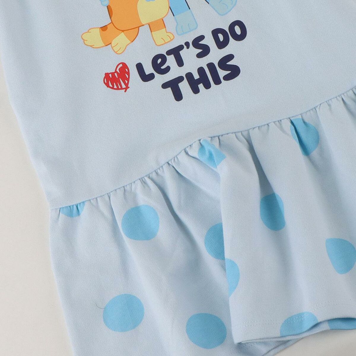 Bluey Dress Bluey Light Blue