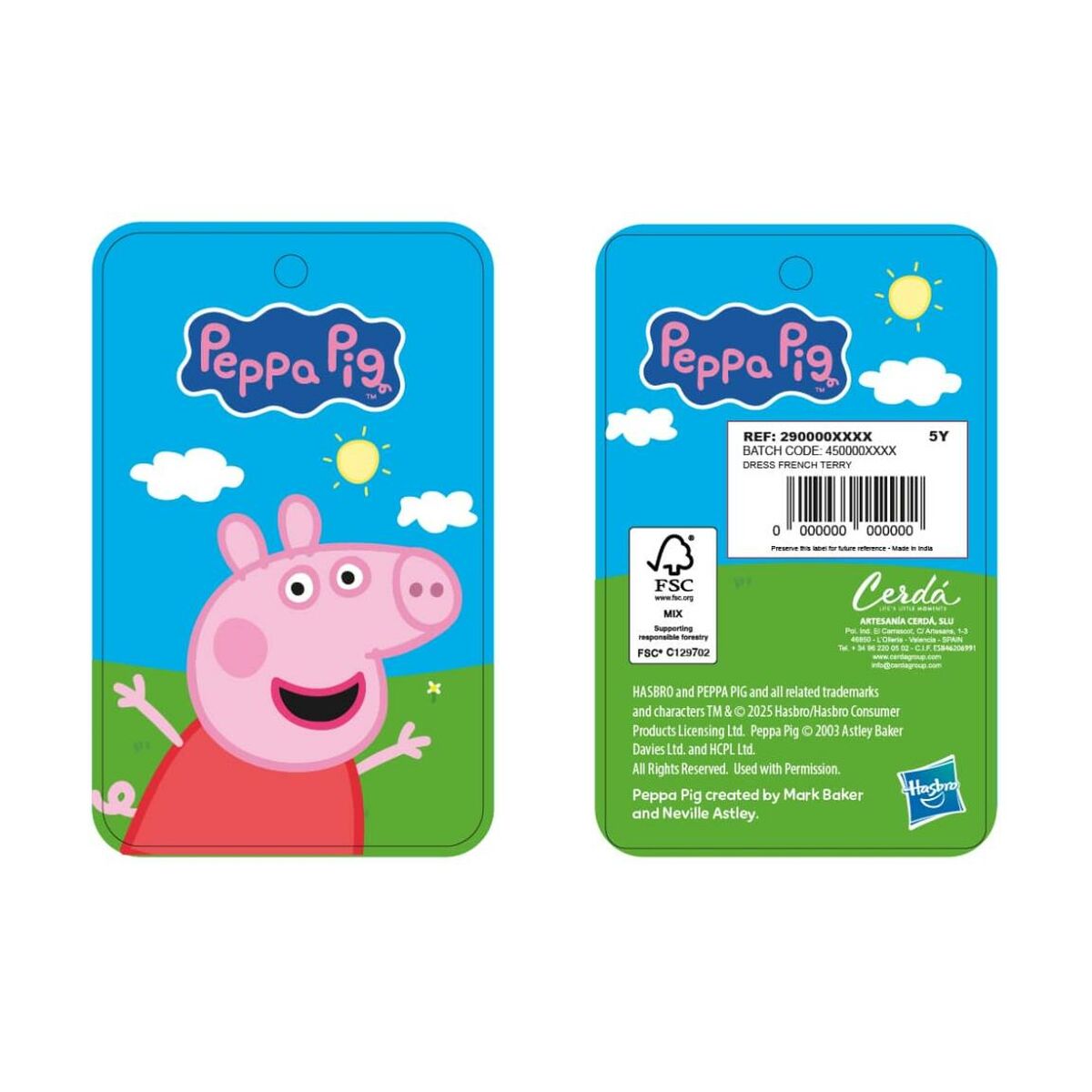Peppa Pig Dress Peppa Pig Pink