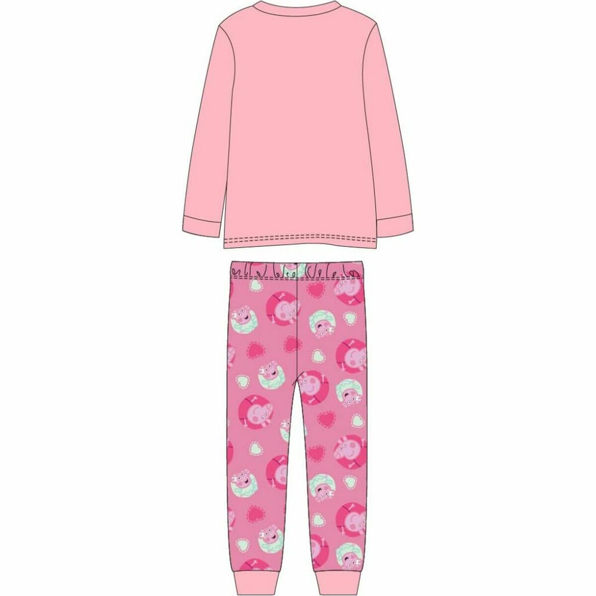 Peppa Pig Children's Pyjama Peppa Pig Pink