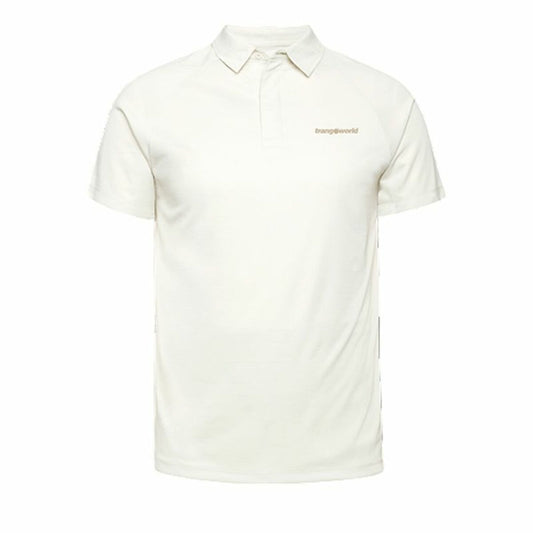 Trangoworld Men’s Short Sleeve Polo Shirt Trangoworld Bonete  White