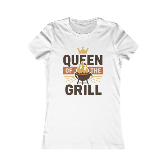 Queen of the Grill Women's Tee, Cooking Gift, Summer BBQ Shirt, Mother's Day Gift, Grilling Apparel