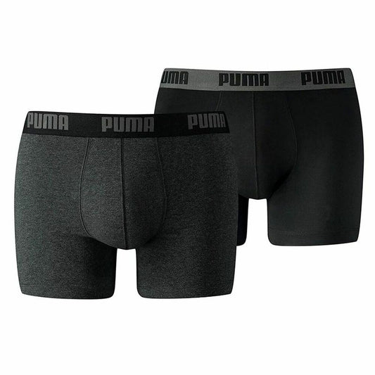 Puma Boxer Puma Basic Black/Grey (2 Uds)