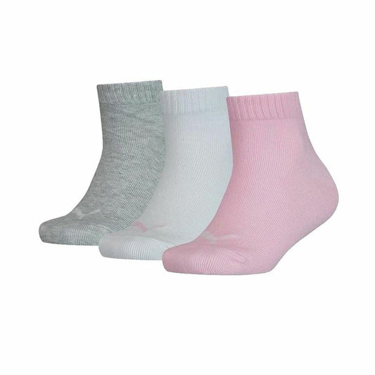 Puma Sock Pack Puma Quarter  Multicolour 3 Units