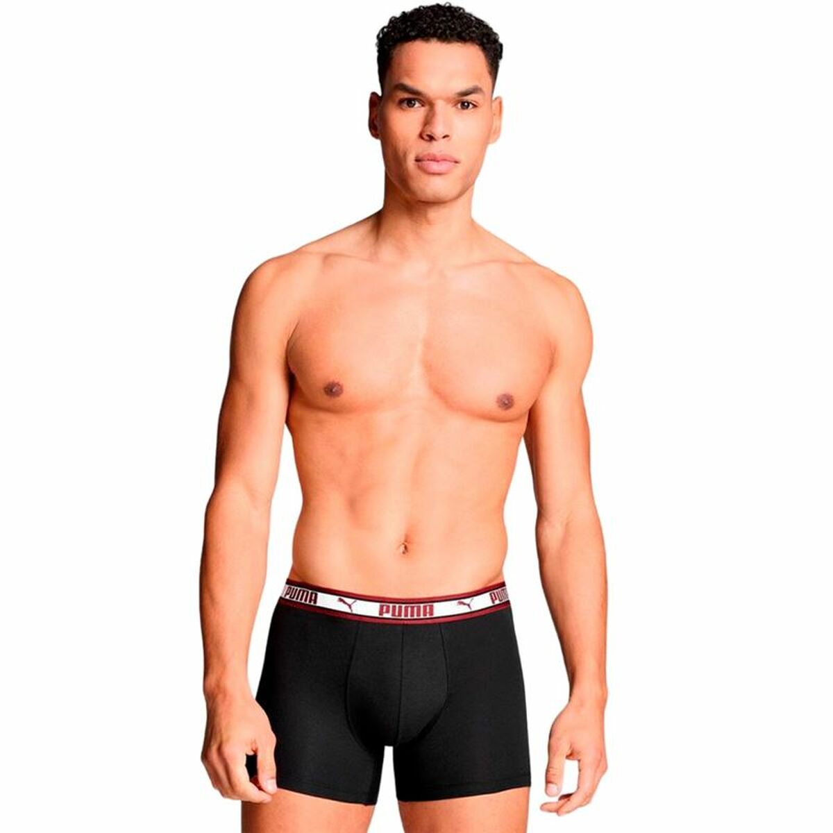 Puma Men's Boxer Shorts Puma Black Red