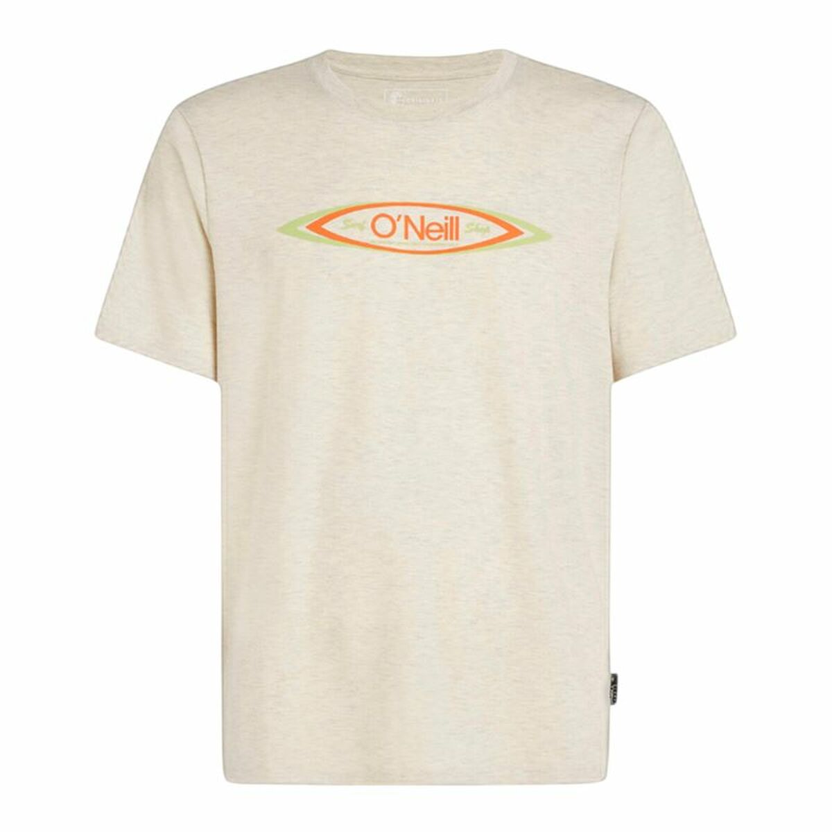 O'neill Men’s Short Sleeve T-Shirt O'neill O'riginals Hybrid Polygiene Graphic Beige