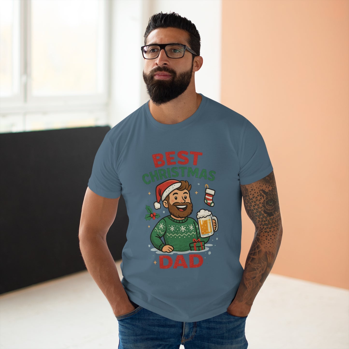 "Best Christmas Dad" T-Shirt
