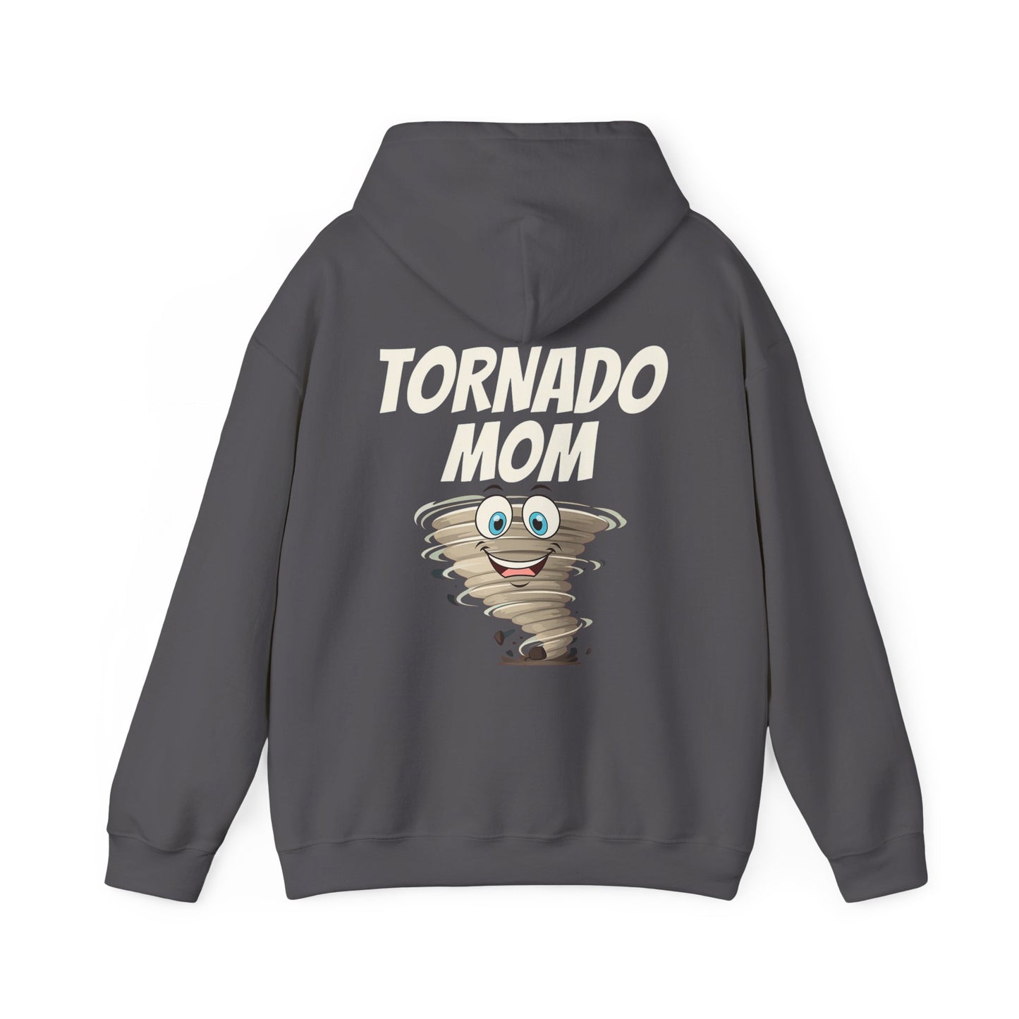 Tornado Mom Hooded Sweatshirt, Cozy Pullover for Weather Lovers, Gift for Moms, Fun Graphic Hoodie, Perfect for Casual Wear, Storm [...]