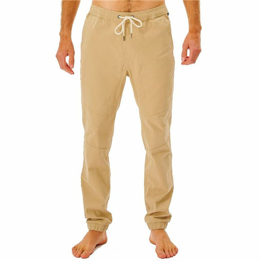 Rip Curl Trousers Rip Curl Re Entry Jogger Beige