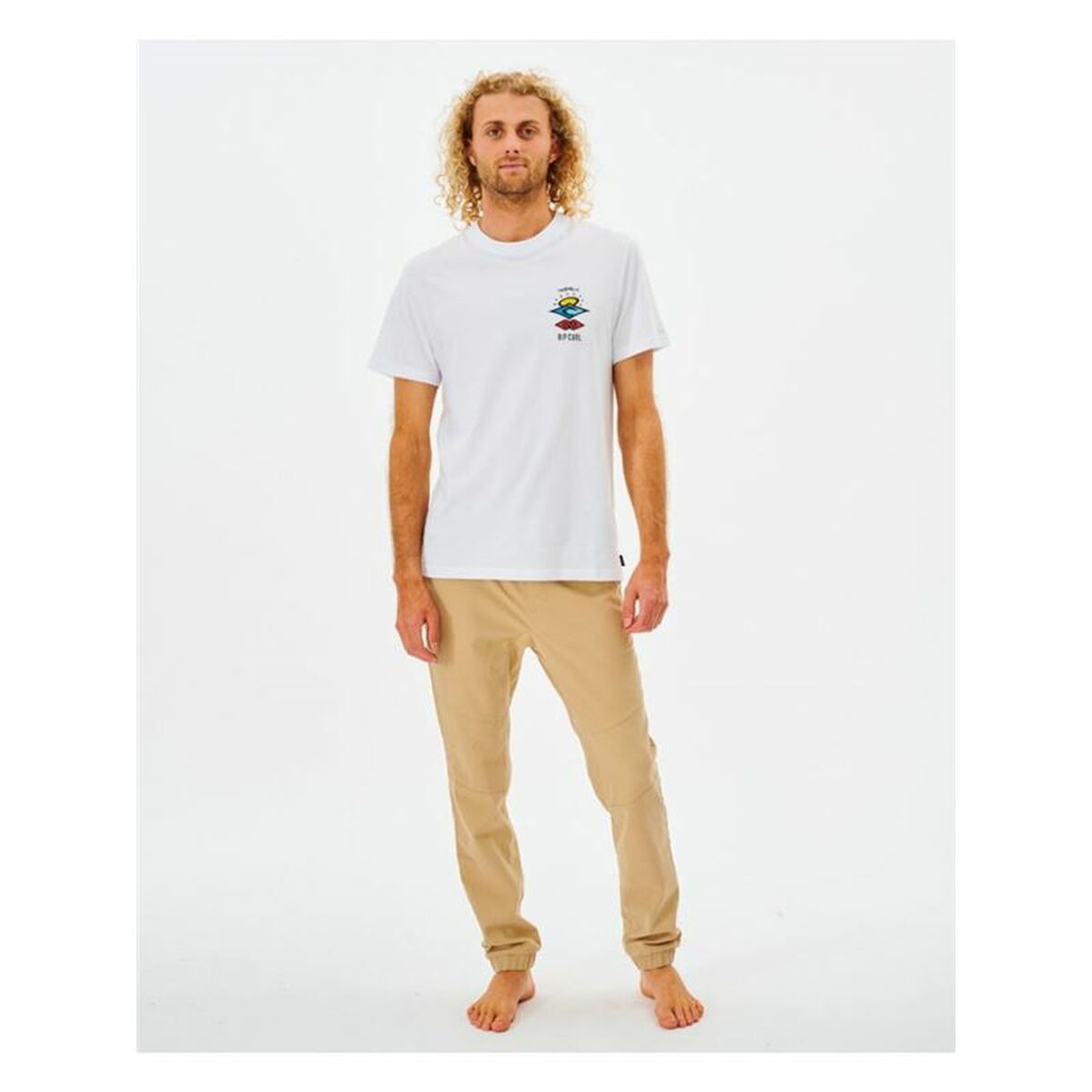 Rip Curl Trousers Rip Curl Re Entry Jogger Beige