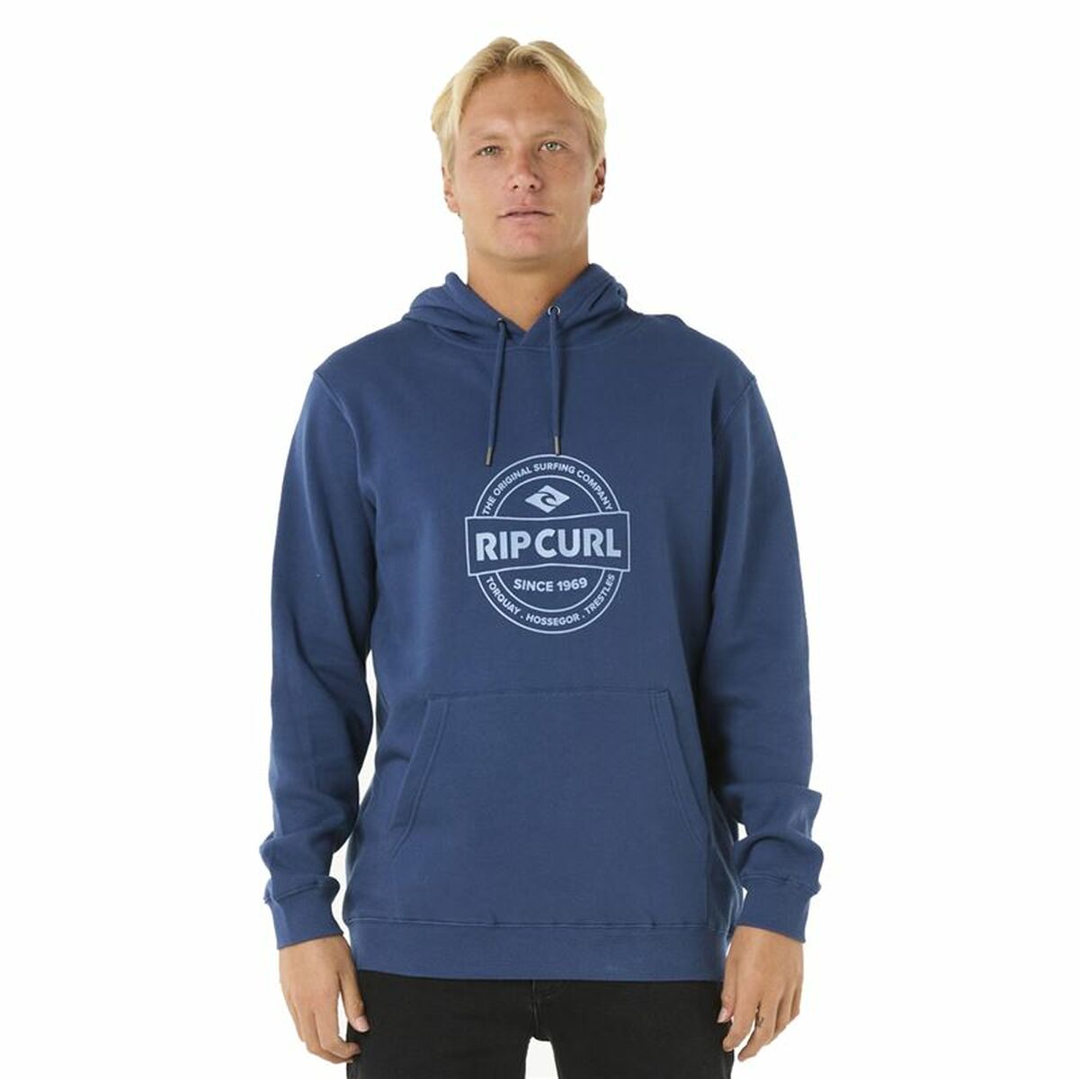 Rip Curl Men’s Hoodie Rip Curl Stapler Hood Blue