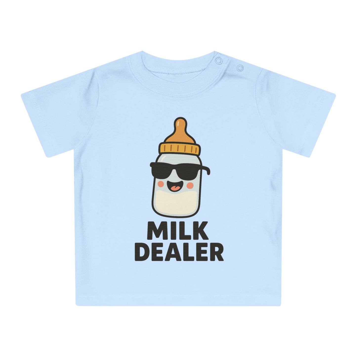 Baby-T-Shirt „Milchhändler“