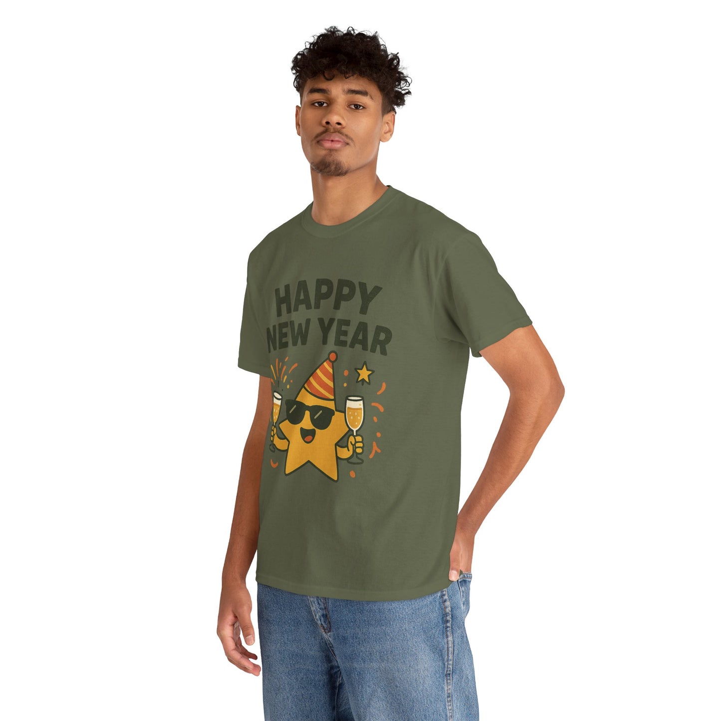 "Happy New Year" Cute Party Celebration Shirt