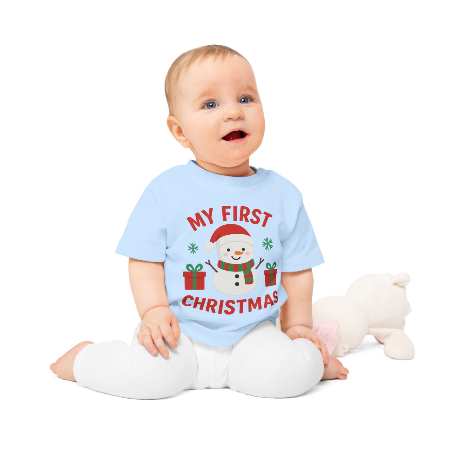Baby-T-Shirt „Mein erstes Weihnachten“