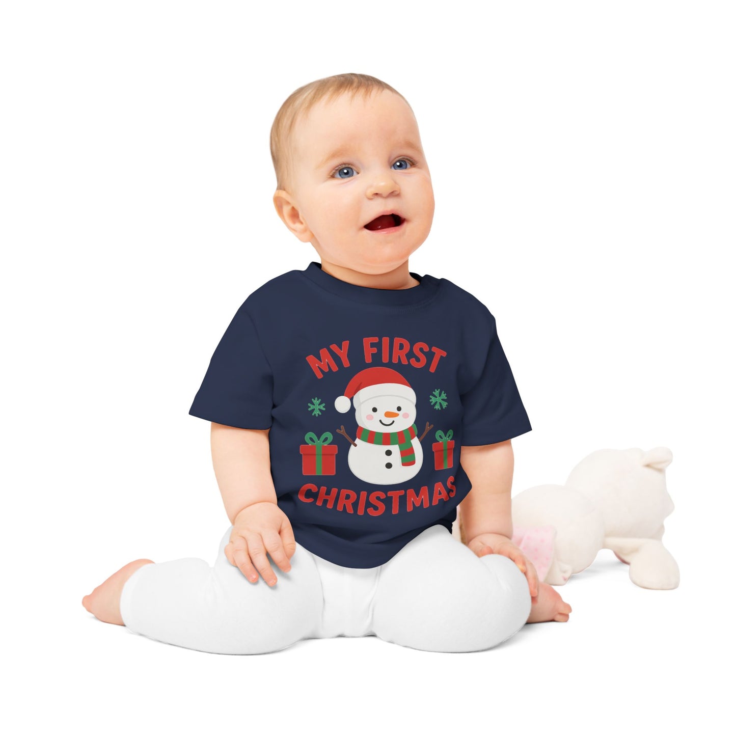 Baby-T-Shirt „Mein erstes Weihnachten“