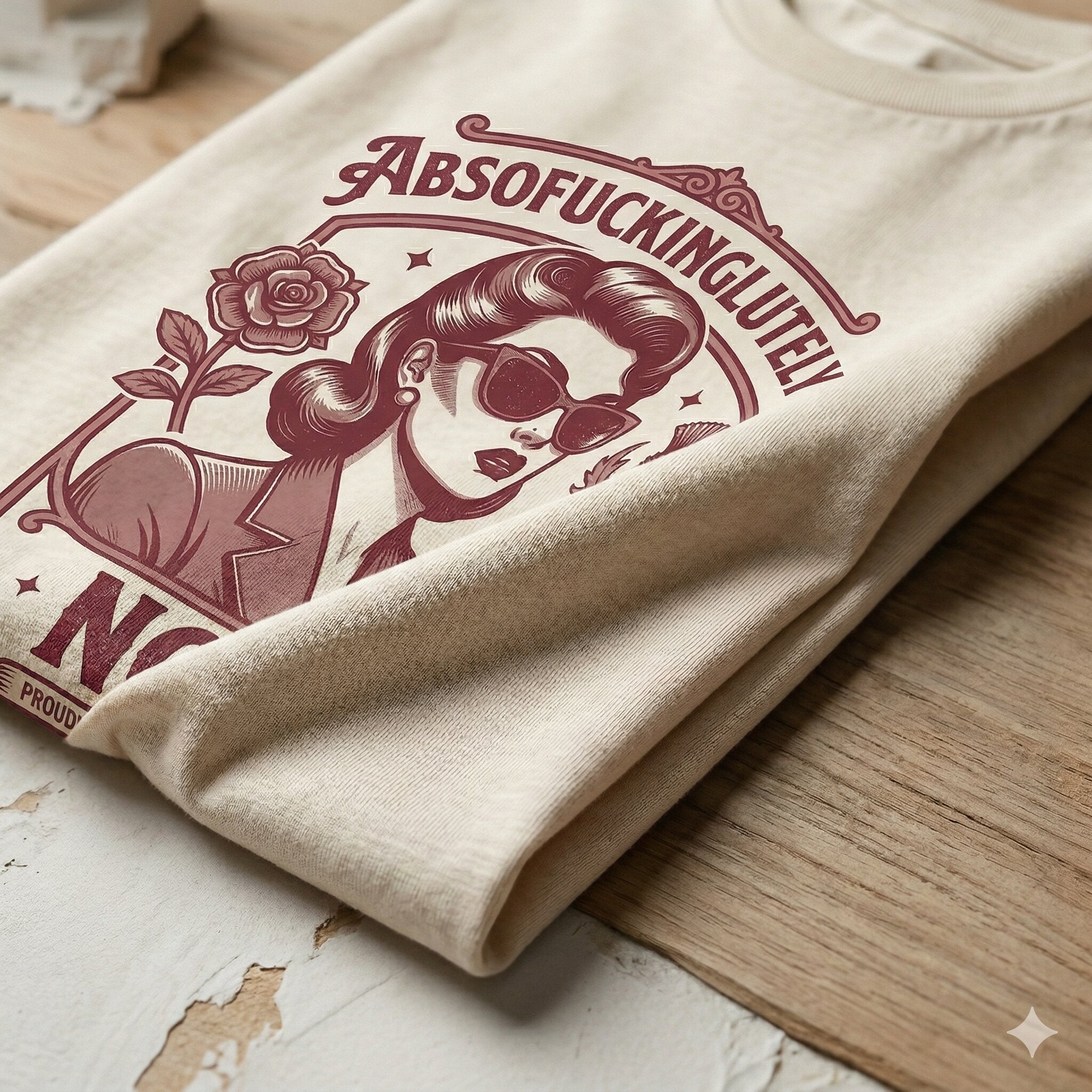 ''AbsoFuckingLutely Not'' Women Tee
