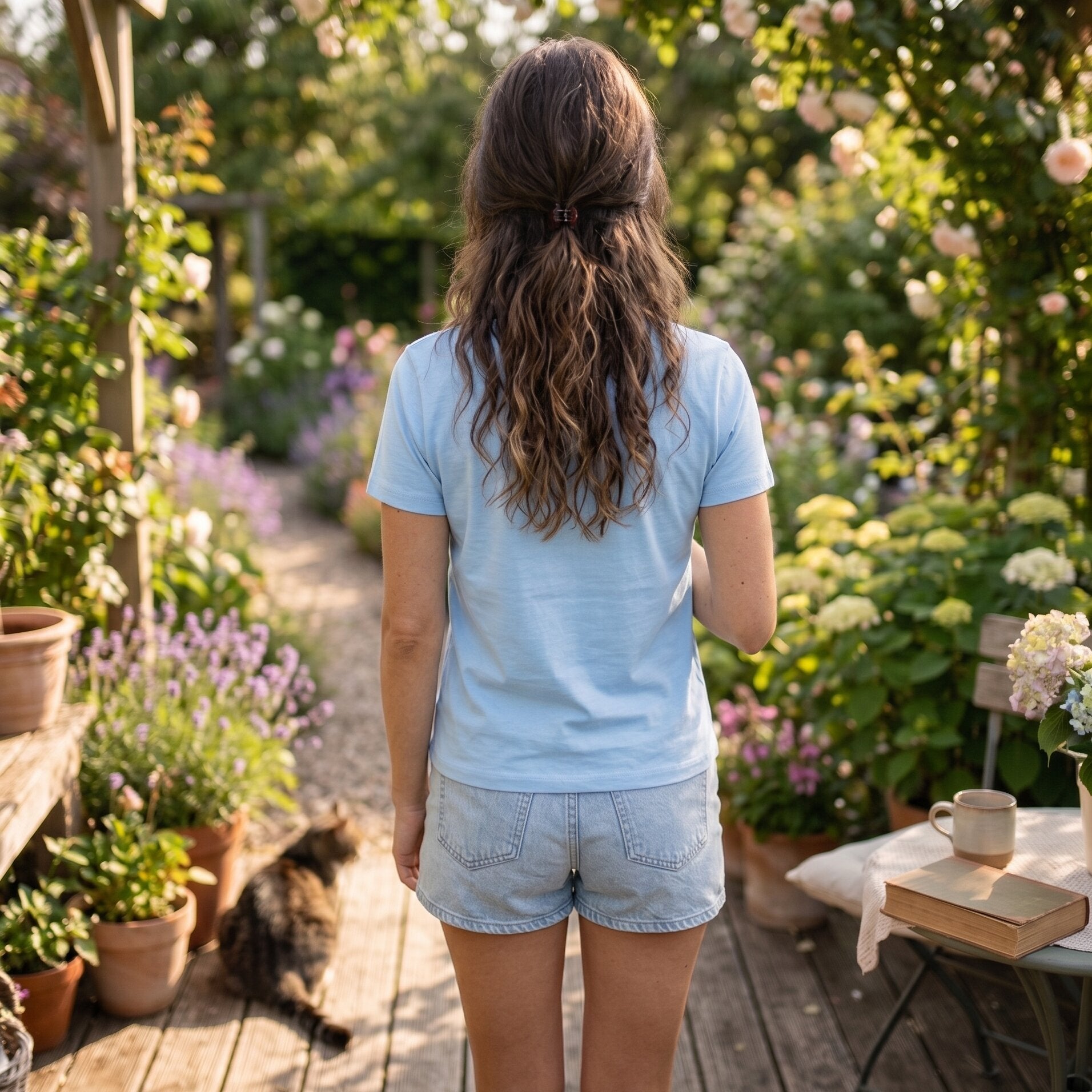 The "Mom Mantra" Signature V-Neck Essential