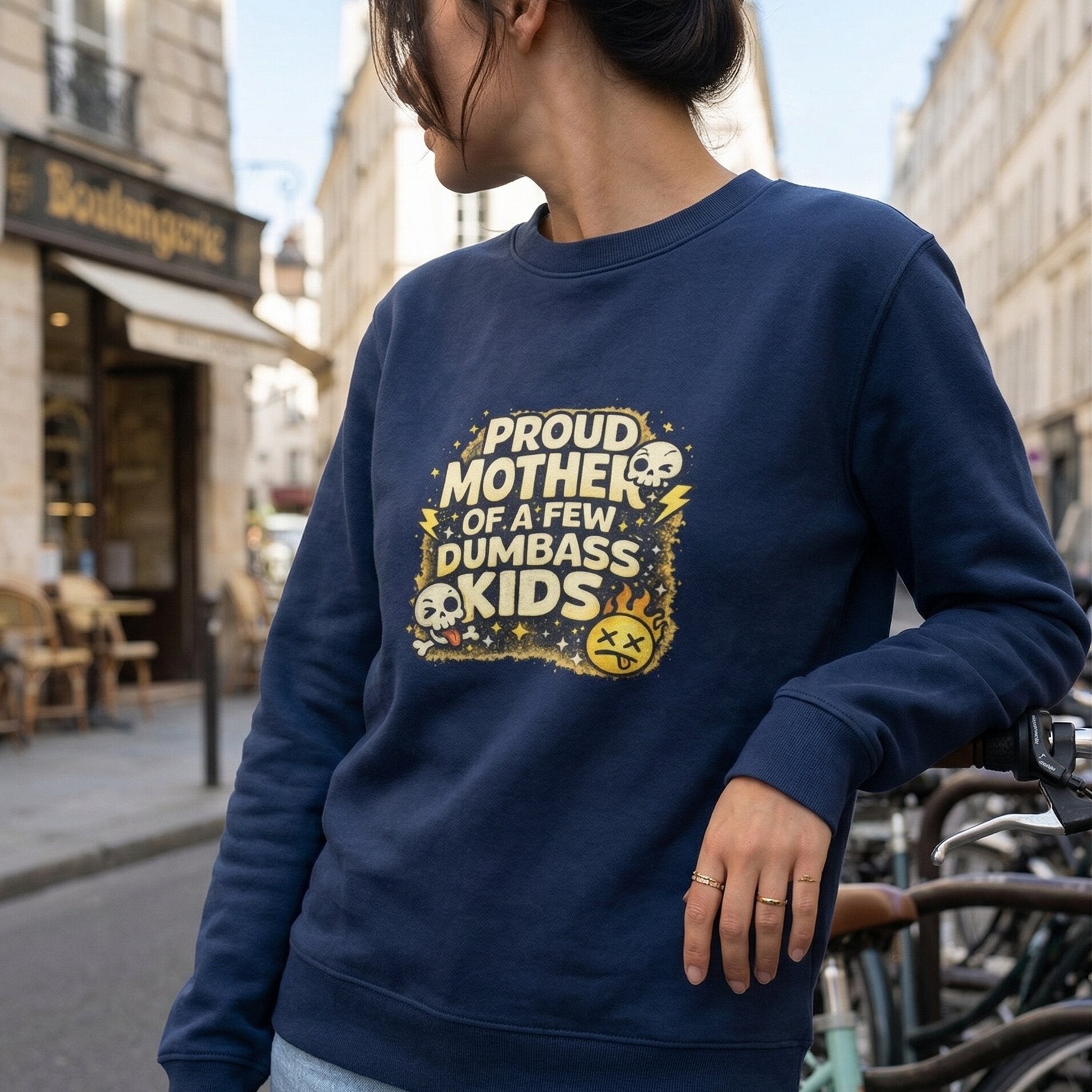 The "Proud Mother" Premium Organic Sweatshirt